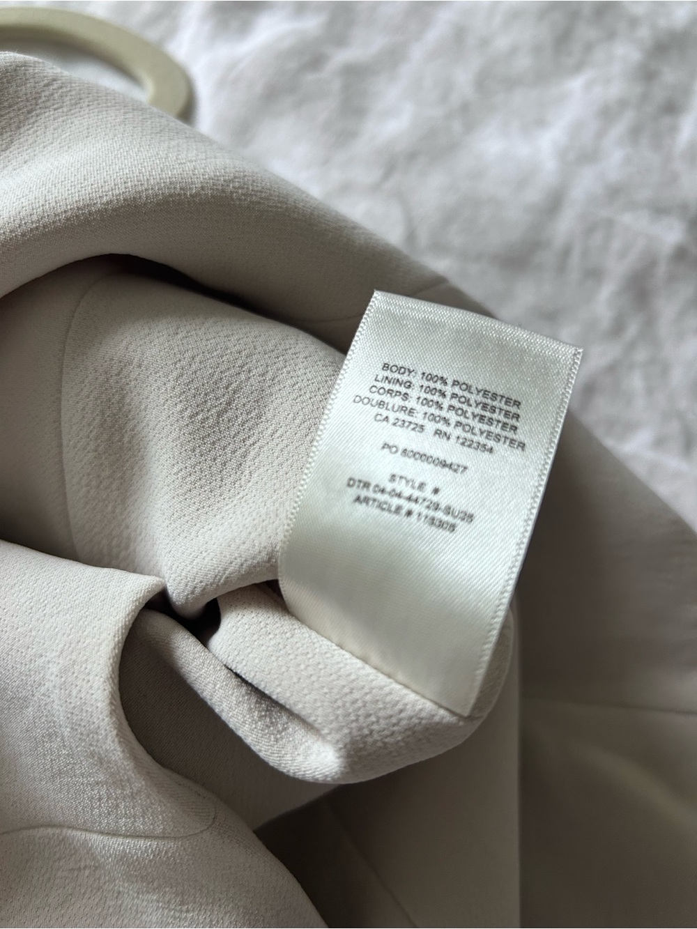 Aritzia Regal Vest in Matte Pearl - Picture 7 of 7